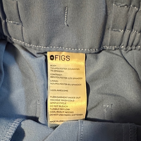 Figs High Waisted Uman Relaxed Jogger Scrub Pants - Picture 3 of 4